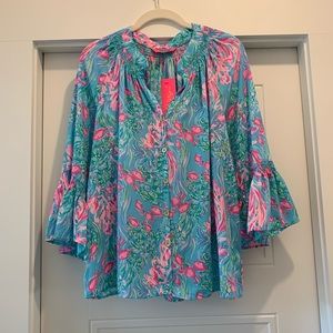 Lilly Pulitzer blouse. NWT. Medium.